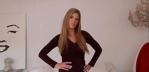  Sex Video Casting of the Stunning French babe Eva Parcker